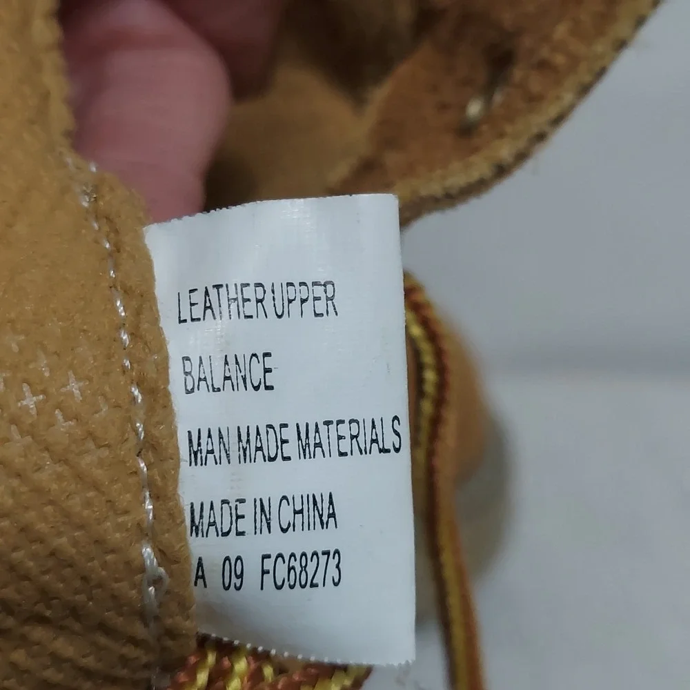 Genuine Dickies Men's‎ Tan Leather Steel Toe Work Boot Size 13 M NWOT